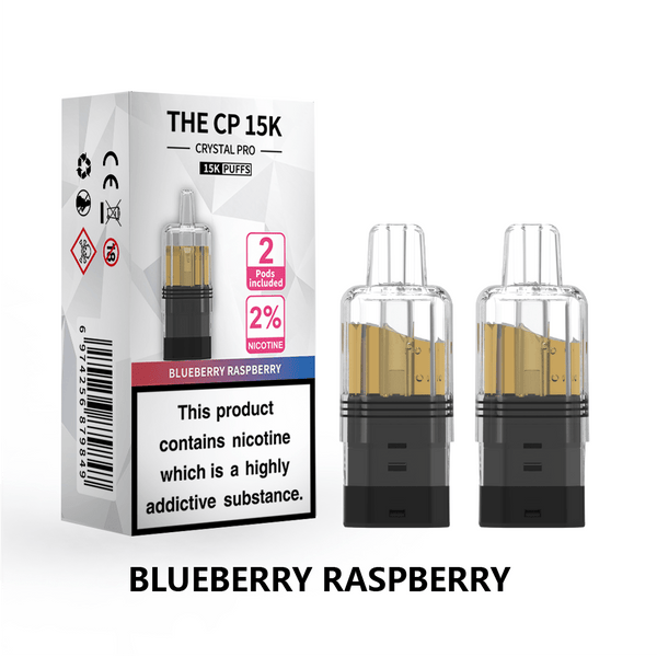 The Crystal Pro CP 15k Replacement Pods Box of 5 - Wholesale Price !