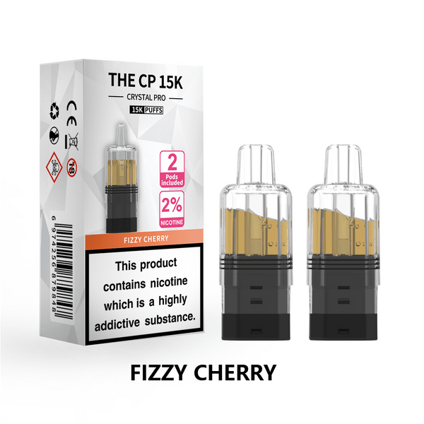 The Crystal Pro CP 15k Replacement Pods Box of 5 - Wholesale Price !