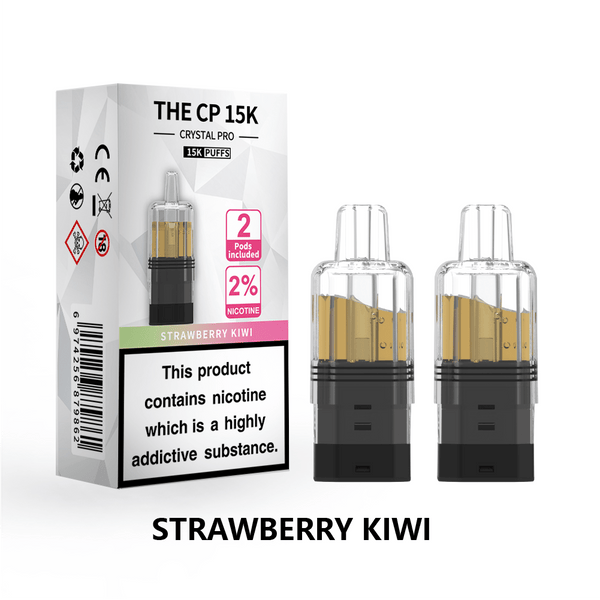 The Crystal Pro CP 15k Replacement Pods Box of 5 - Wholesale Price !