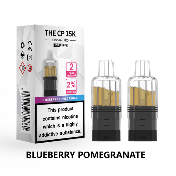 The Crystal Pro CP 15k Replacement Pods Box of 5 - Wholesale Price !