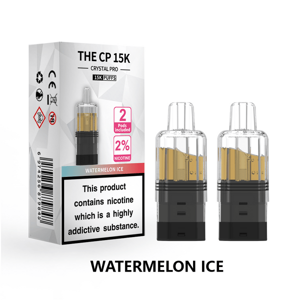 The Crystal Pro CP 15k Replacement Pods Box of 5 - Wholesale Price !