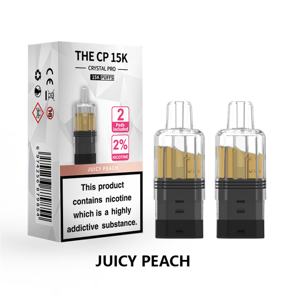 The Crystal Pro CP 15k Replacement Pods Box of 5 - Wholesale Price !