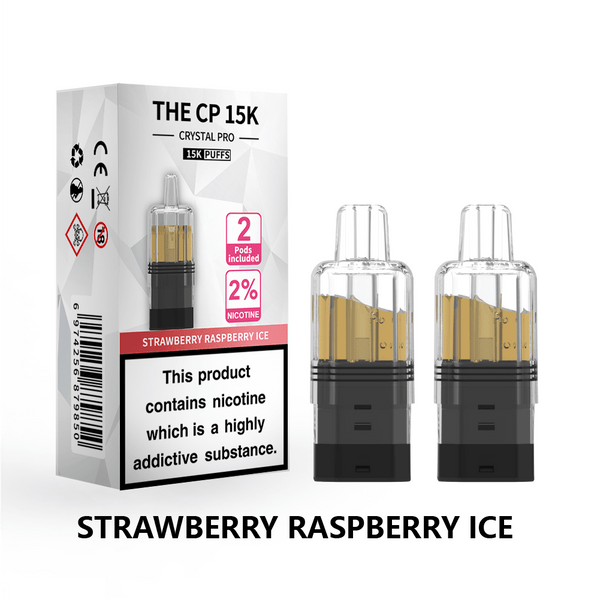 The Crystal Pro CP 15k Replacement Pods Box of 5 - Wholesale Price !
