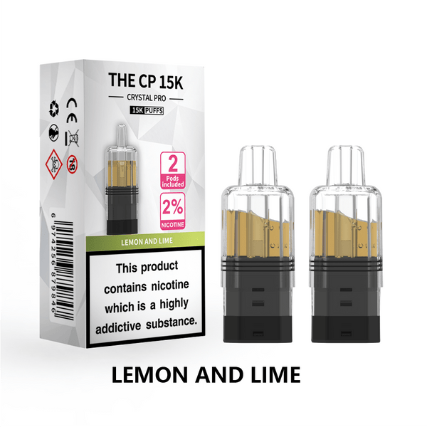 The Crystal Pro CP 15k Replacement Pods Box of 5 - Wholesale Price !