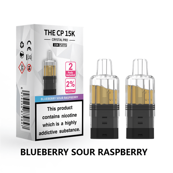 The Crystal Pro CP 15k Replacement Pods Box of 5 - Wholesale Price !