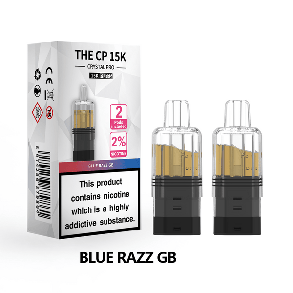 The Crystal Pro CP 15k Replacement Pods Box of 5 - Wholesale Price !