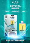 The WGA Crystal Pro Max 10000 - Box of 10 - Flavour