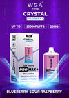 The WGA Crystal Pro Max 10000 - Box of 10 - Flavour