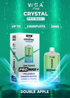 The WGA Crystal Pro Max 10000 - Box of 10 - Flavour