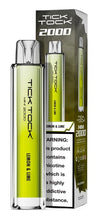 Tick Tock Mini 2000 Disposable Vape Kit - Box of 10 - Flavour