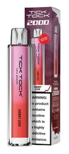 Tick Tock Mini 2000 Disposable Vape Kit - Box of 10 - Flavour