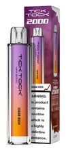 Tick Tock Mini 2000 Disposable Vape Kit - Box of 10 - Flavour
