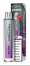 Tick Tock Mini 2000 Disposable Vape Kit - Box of 10 - Flavour