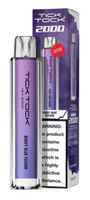 Tick Tock Mini 2000 Disposable Vape Kit - Box of 10 - Flavour