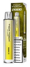 Tick Tock Mini 2000 Disposable Vape Kit - Box of 10 - Flavour