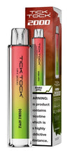 Tick Tock Mini 2000 Disposable Vape Kit - Box of 10 - Flavour