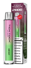 Tick Tock Mini 2000 Disposable Vape Kit - Box of 10 - Flavour