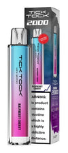 Tick Tock Mini 2000 Disposable Vape Kit - Box of 10 - Flavour
