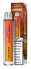 Tick Tock Mini 2000 Disposable Vape Kit - Box of 10 - Flavour
