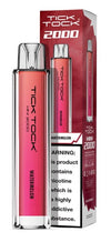 Tick Tock Mini 2000 Disposable Vape Kit - Box of 10 - Flavour