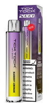 Tick Tock Mini 2000 Disposable Vape Kit - Box of 10 - Flavour