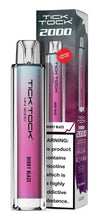 Tick Tock Mini 2000 Disposable Vape Kit - Box of 10 - Flavour