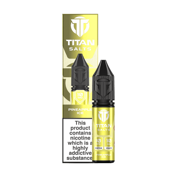 Titan Nic Salts 10ml E - liquids Pack of 10 - #Simbavapeswholesale#