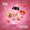 Twister Bar 7000 Disposable Vape Box of 10 with Strawberry Ice Cream flavour