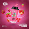 Twister Bar 7000 Disposable Vape Box of 10 with Strawberry Raspberry Cherry flavour