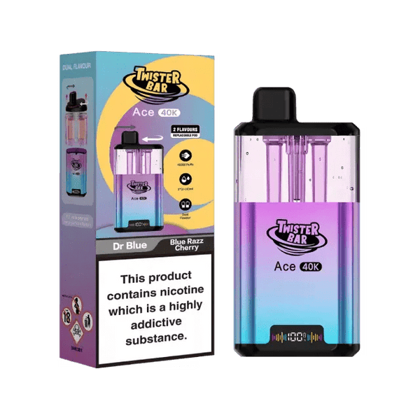 Twister Bar Ace 40K Prefilled Pod Kit Box of 5 - Wholesale Price !