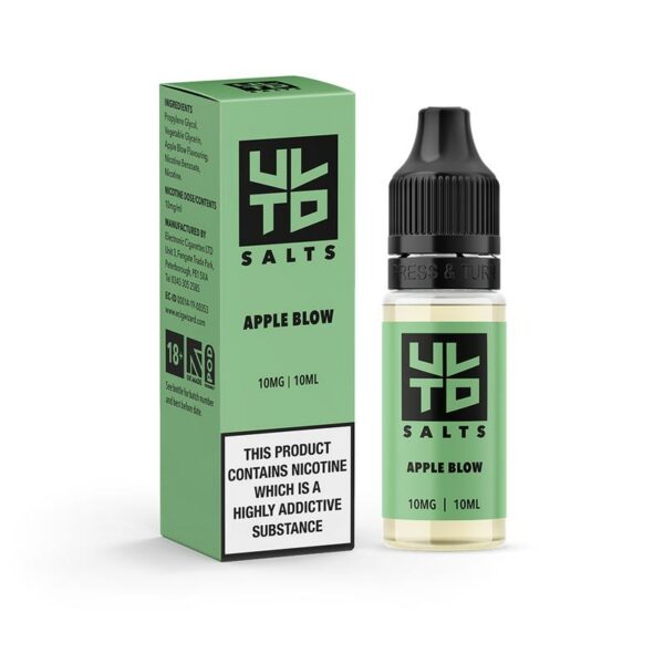 ULTD Nic Salt 10ml Pack of 10 Available In Apple Blow Flavour 