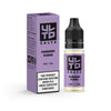 ULTD Nic Salt 10ml Pack of 10 Available In Pomberry Plunge Flavour 
