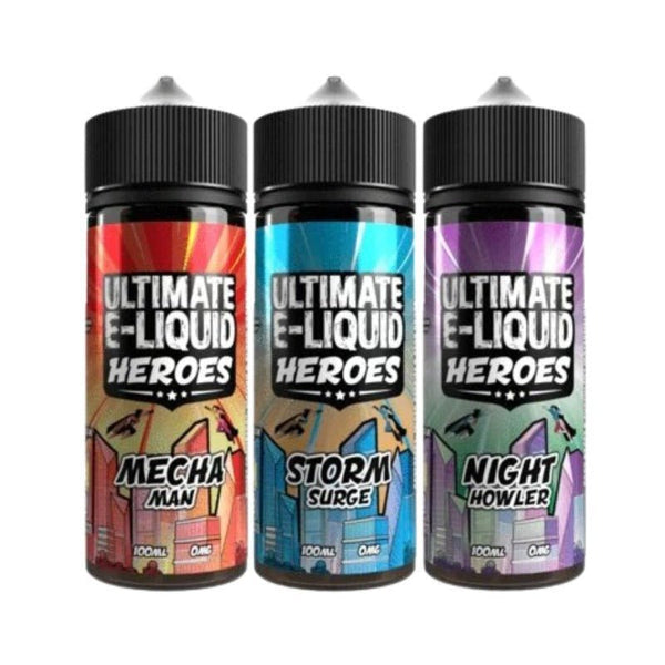 Ultimate Puff Heroes 100ml E-liquids - #Simbavapeswholesale#