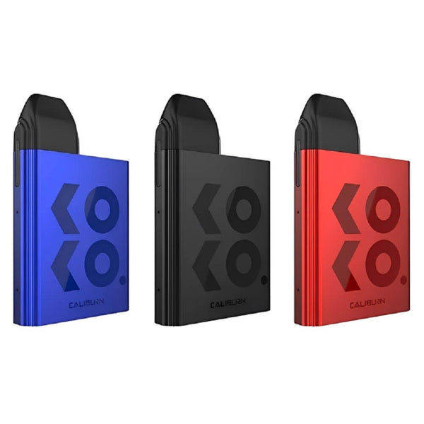 Uwell Caliburn Koko Pod Kit, Blue, Black, Red Color