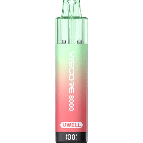 Uwell Viscore 8000 Prefilled Pod Kit Pack of 5, Watermelon Ice Flavour