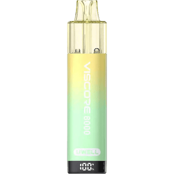 Uwell Viscore 8000 Prefilled Pod System Pack of 5, Lemon Lime Flavour