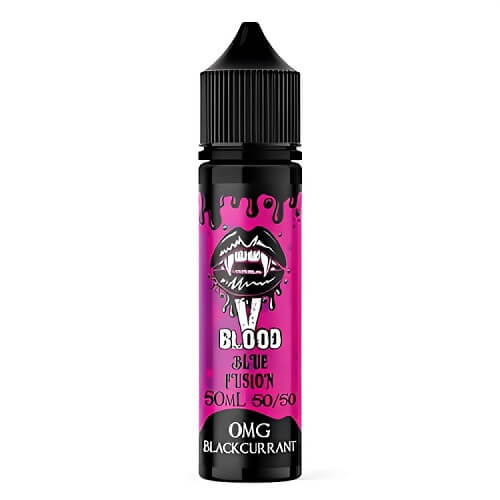 V Blood Shortfill 50ml E Liquid Vape Juice, Blue Fusion Flavour