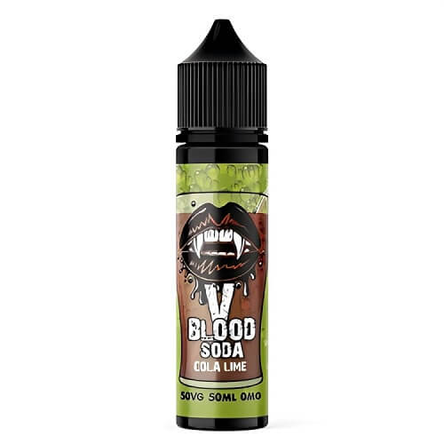 V Blood Shortfill 50ml E Liquid Vape Juice, Cola Lime Flavour