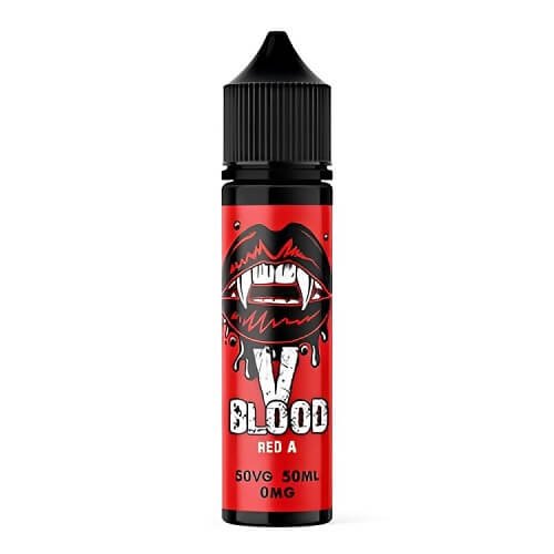 V Blood Shortfill 50ml E-Liquid vape Juice Available in Red A Flavour 