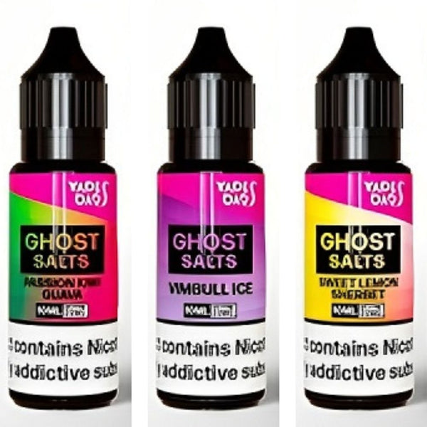 Vapes Bar Ghost Salts Nic Salt 10ml Pack of 10 