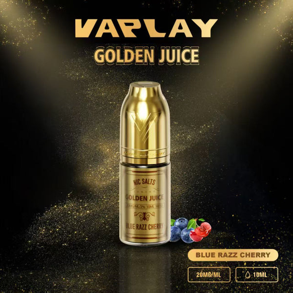 VAPLAY Golden Juice Nic Salt - 10mg&20mg - 10 Pack - Wholesale Price !