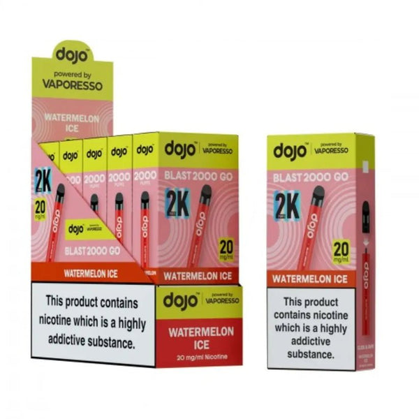Vaporesso Dojo Blast 2000 GO Disposable Vape Box of 5 - #Simbavapeswholesale#