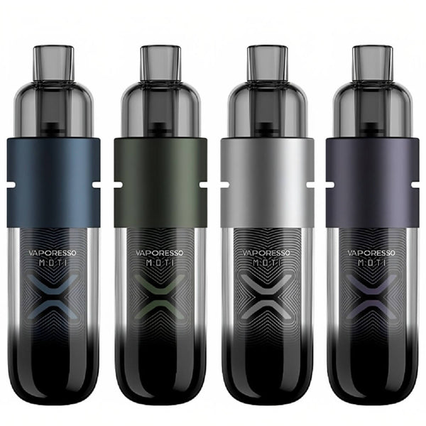 Vaporesso Moti X Mini Pod Kit, Aegean Bluen Aegean Green, Aegean Silver, Space Grey Color