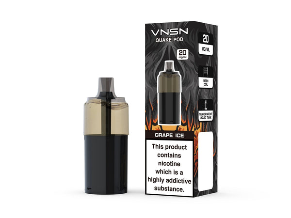 VNSN Quake 10000 Prefilled Refill Pods Pack of 5 - Wholesale Price !