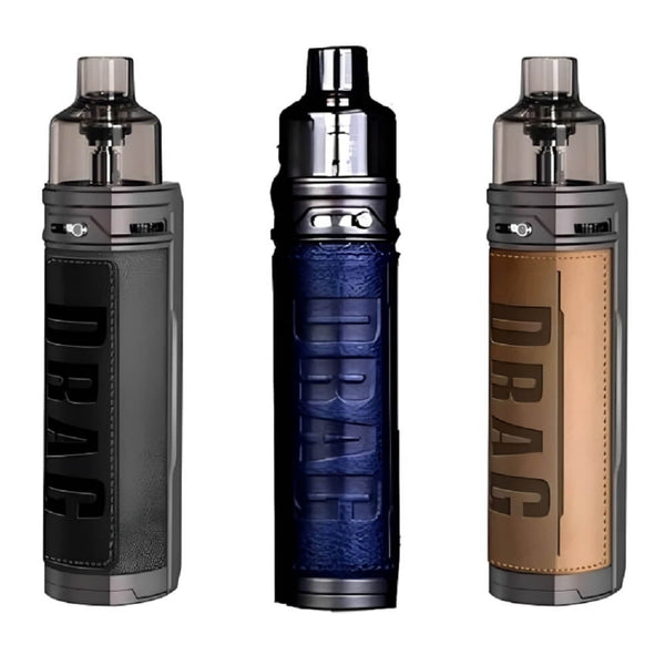 Voopoo Drag X Pod Kit, Chestnut, Glaxy Blue, Retro Color