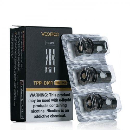 VOOPOO TPP-DM1 Coil 0.15ohm 3PCS/Pack - #Simbavapeswholesale#