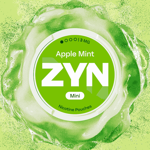ZYN Mini Nicotine 3MG Pouches Pack of 5 -with Apple Mint flavour Wholesale Price !