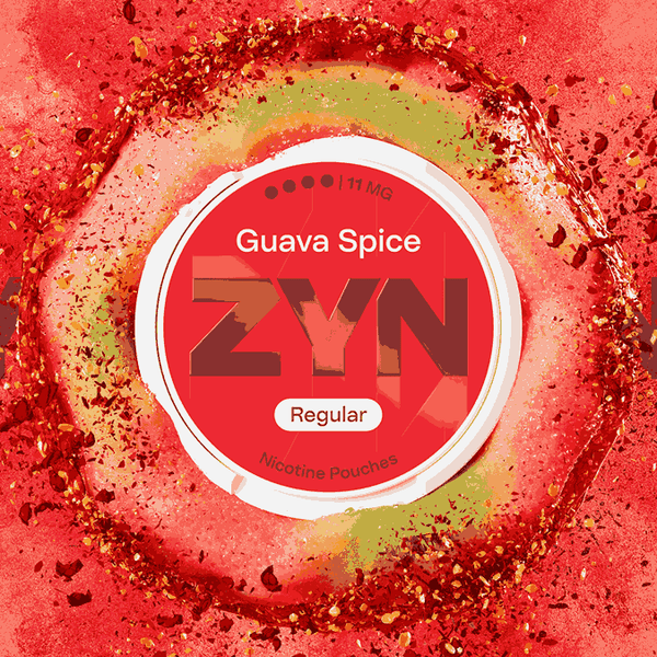 ZYN Regular Nicotine 11MG Pouches Pack of 5 with Guava Spice flavour - Wholesale Price !