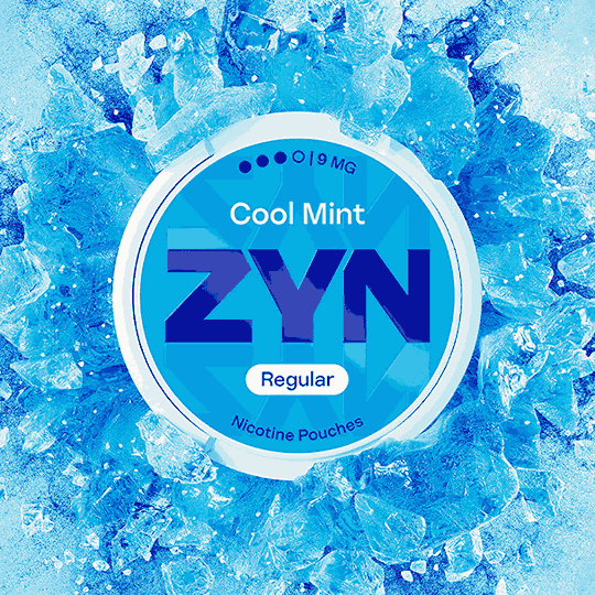 ZYN Regular Nicotine 9MG Pouches Pack of 5 with Cool Mint flavour- Wholesale Price !